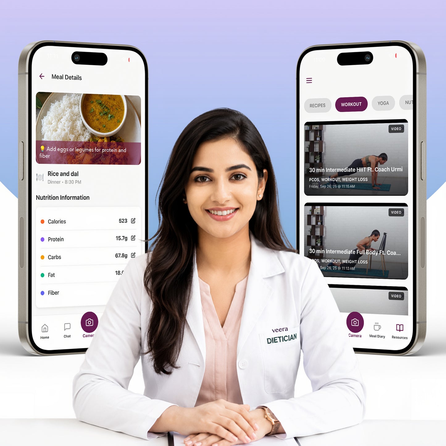 ‘30 days Get-Fit’ program with dietician and AI meal tracker