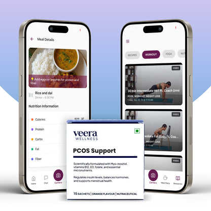 PCOS Supplement with Dietician & AI App for 30 Days