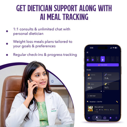 ‘30 days Get-Fit’ program with dietician and AI meal tracker